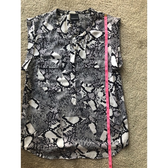 TROUVE Snake-print Blouse Size Small NWOT! - Picture 7 of 10